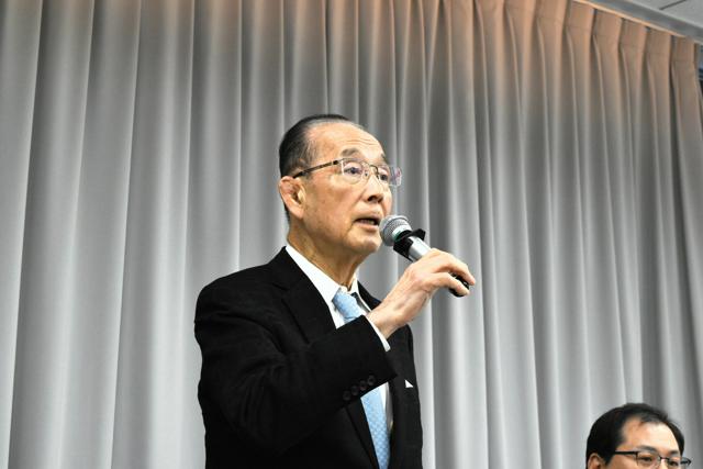 船井電機の民事再生を申し立て　原田会長が都内で会見「必ず再生」