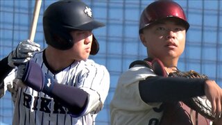 “日本代表への思い”　大商大･蜷川大＆立教大･小林隼翔　侍ジャパン大学代表候補の広陵高校（広島）出身２人に注目