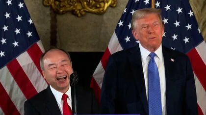 ソフトバンク孫正義会長がトランプ氏と会談し4年で15兆円あまり投資すると明らかに　AI戦略をアメリカで進める